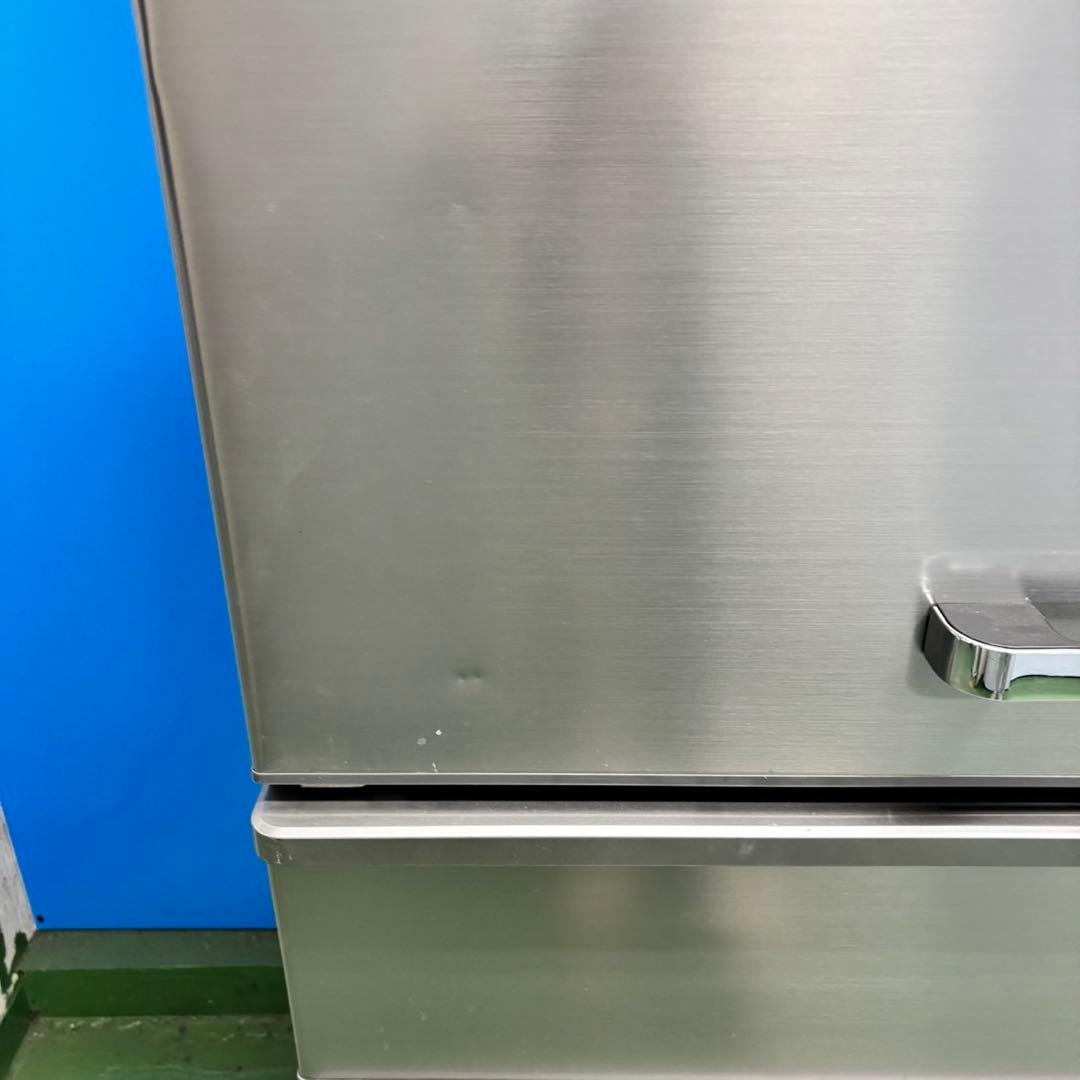 521 AQUA 大型冷蔵庫 300L強 小型　家庭用 左開き 自動製氷