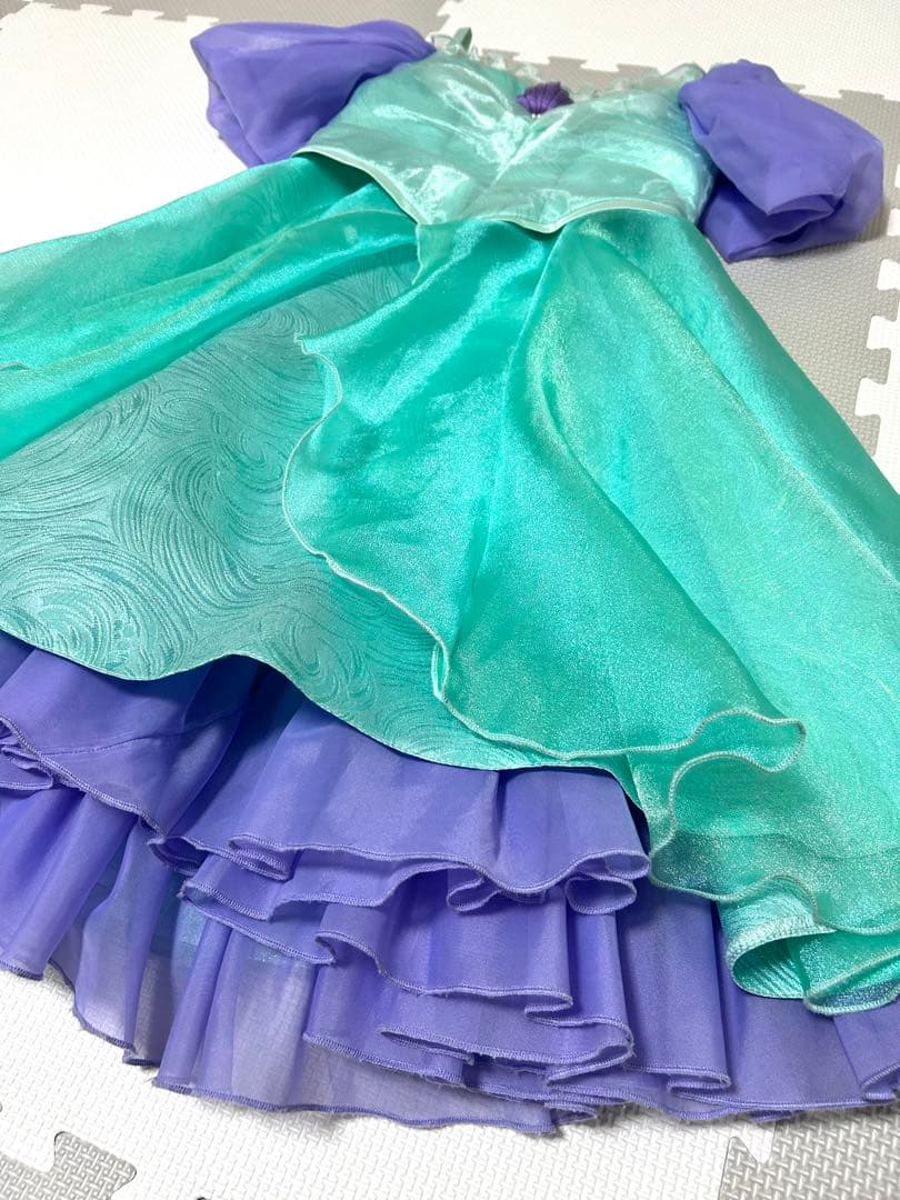 ディズニー ビビディバビディブティック　アリエル ドレス　110センチ