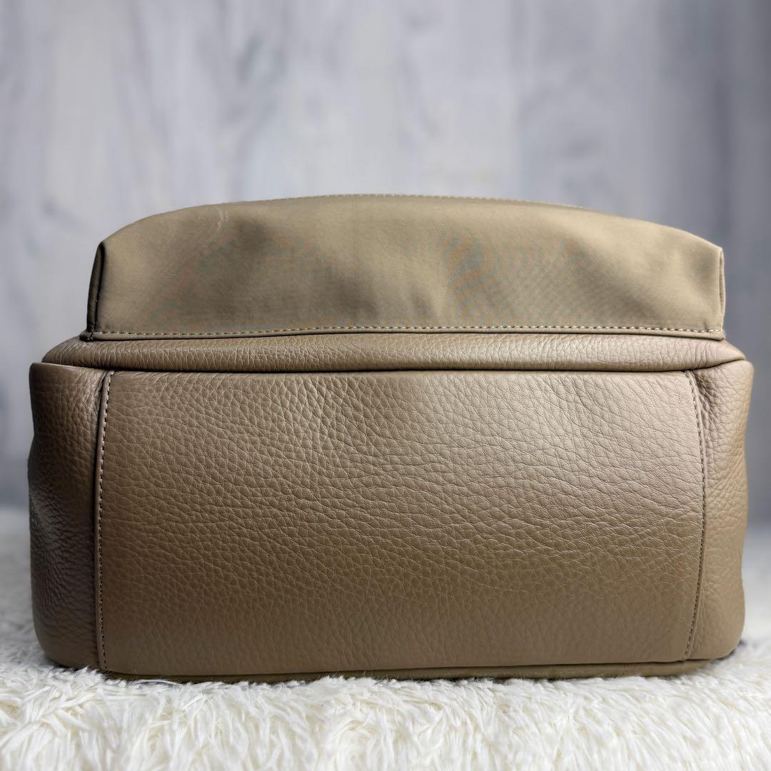 希少♡LEON別注♡美品♡ペッレモルビダ レザー ナイロン コンビ リュック