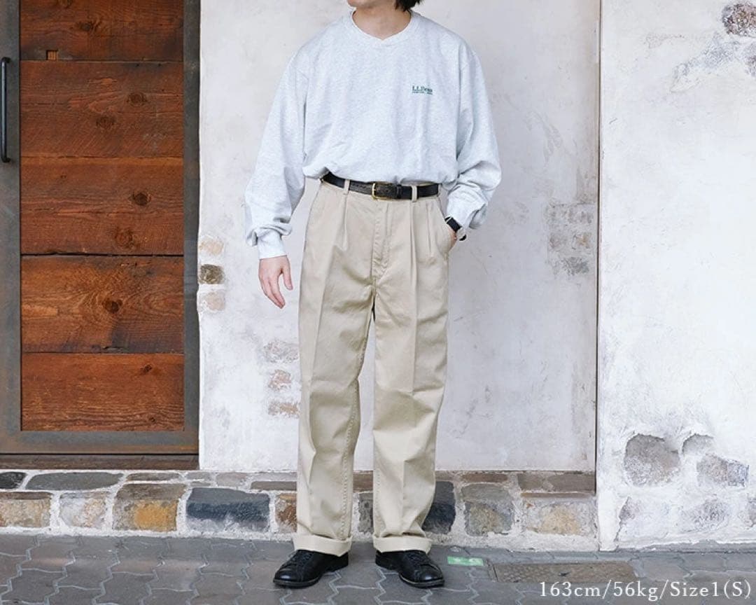李*龍様 orSlow オアスロウ Two Tuck Wide Trousers