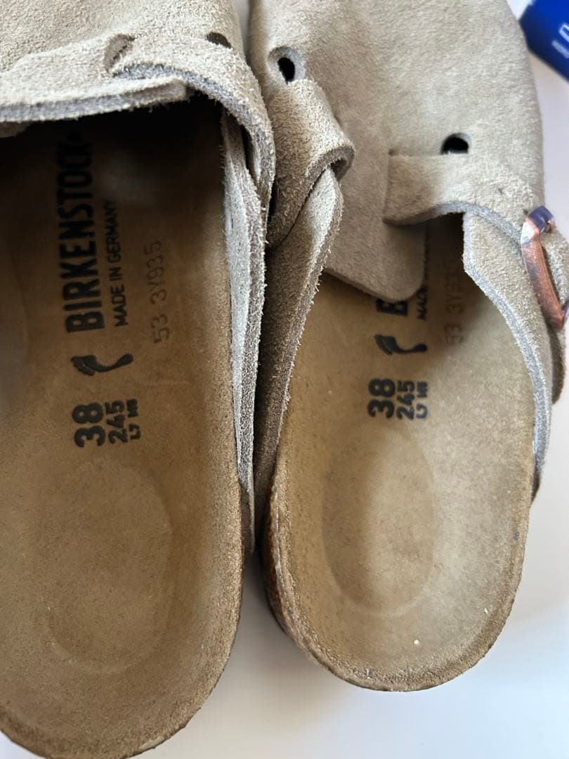 【新品】ビルケンシュトック ボストン トープ38 24.5