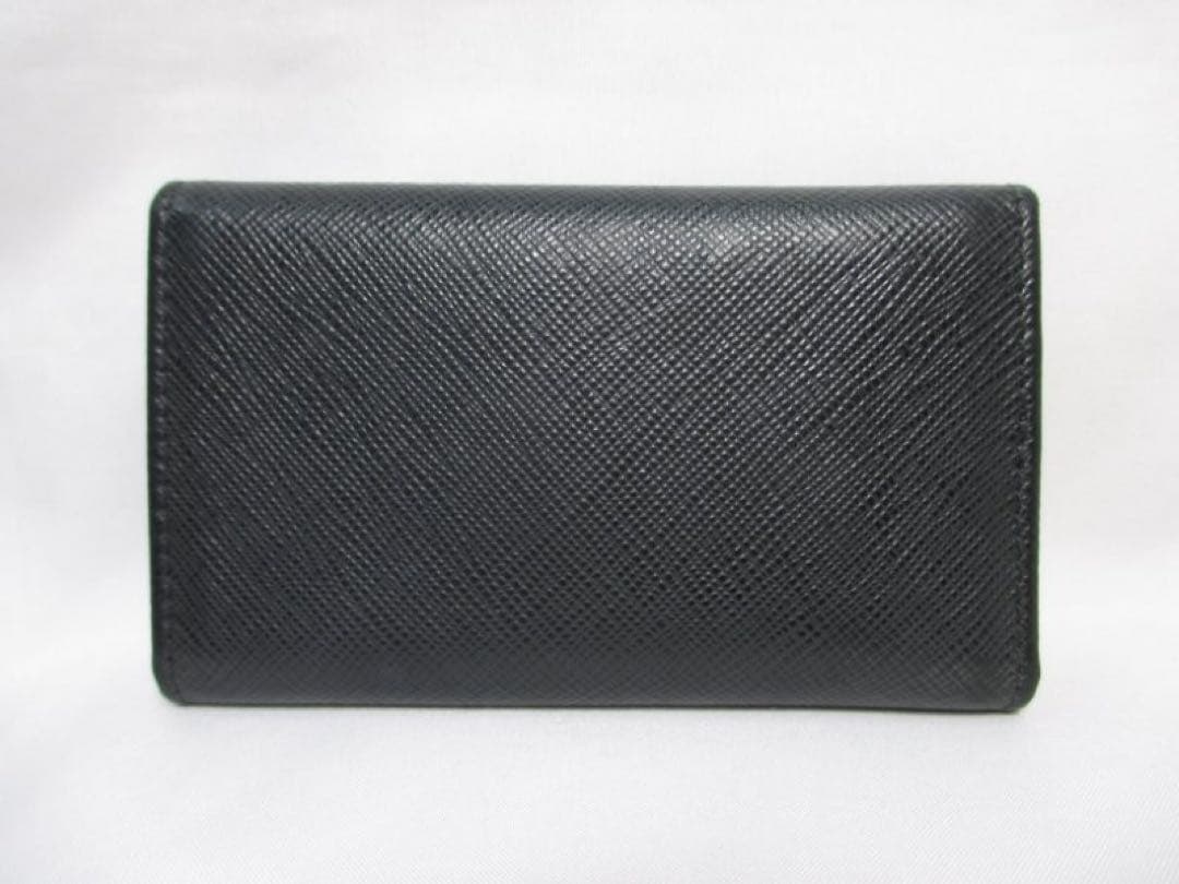 美品 ＰＲＡＤＡ プラダ ６連キーケース 黒 ブラック 中古本物