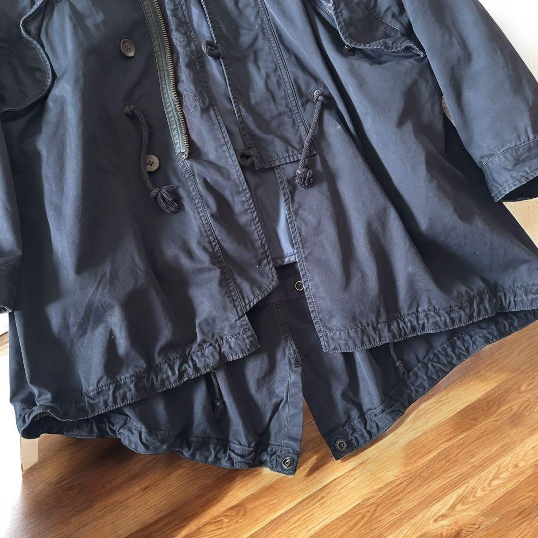 45rpm Umii908 M-65 モッズコート L相当 インディゴネイビー