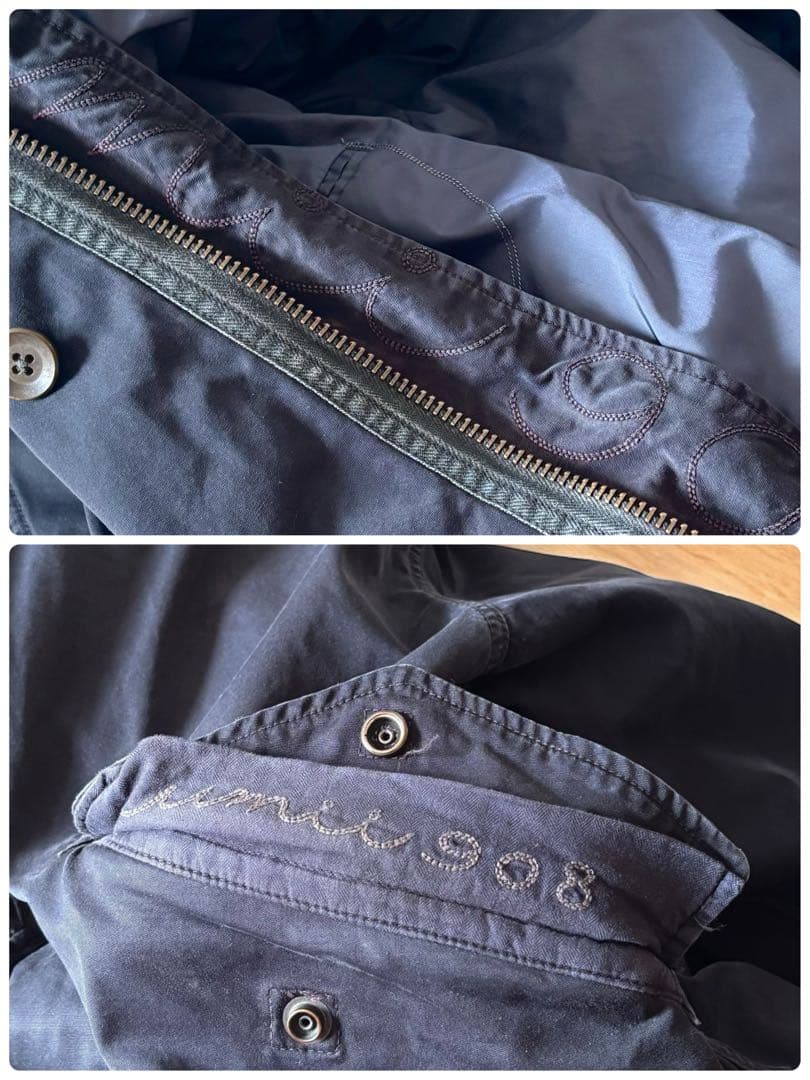 45rpm Umii908 M-65 モッズコート L相当 インディゴネイビー