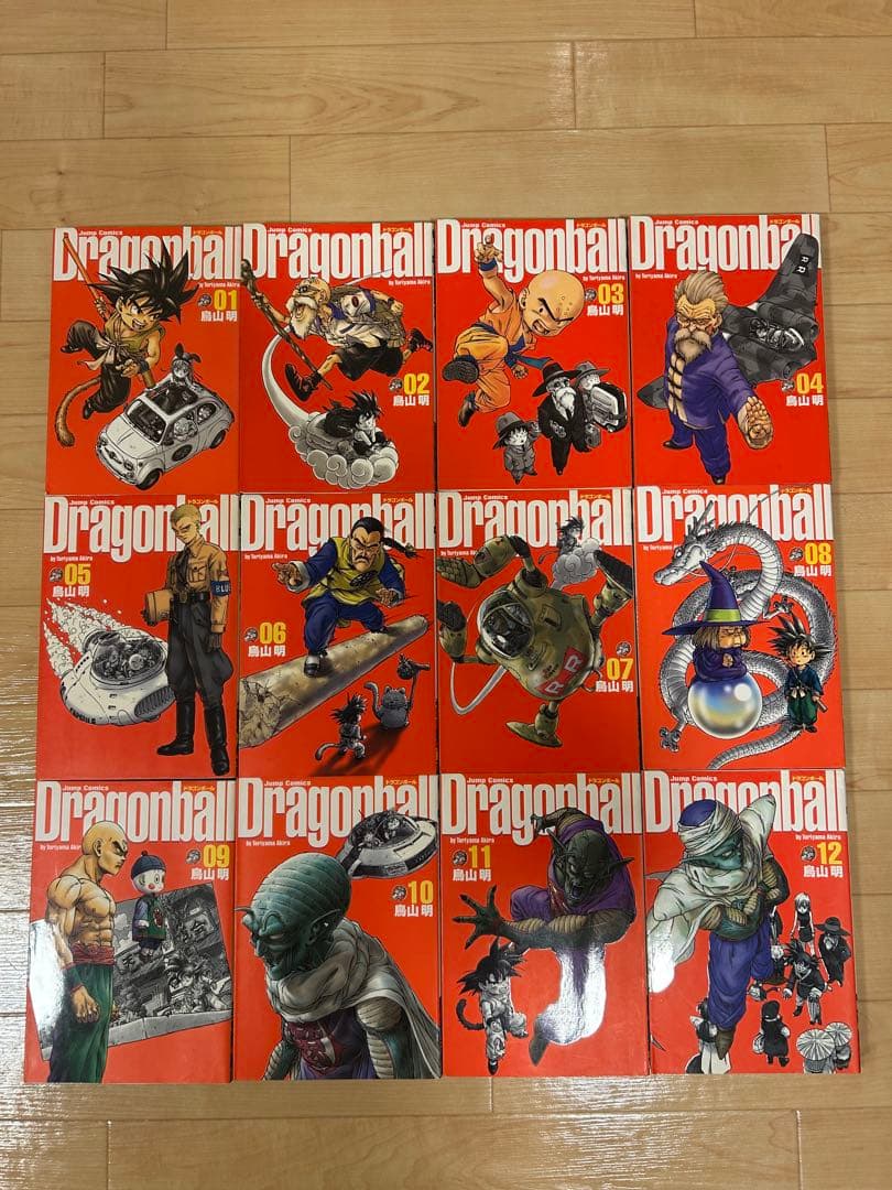 漫画　DRAGON BALL ドラゴンボール　完全版全34巻