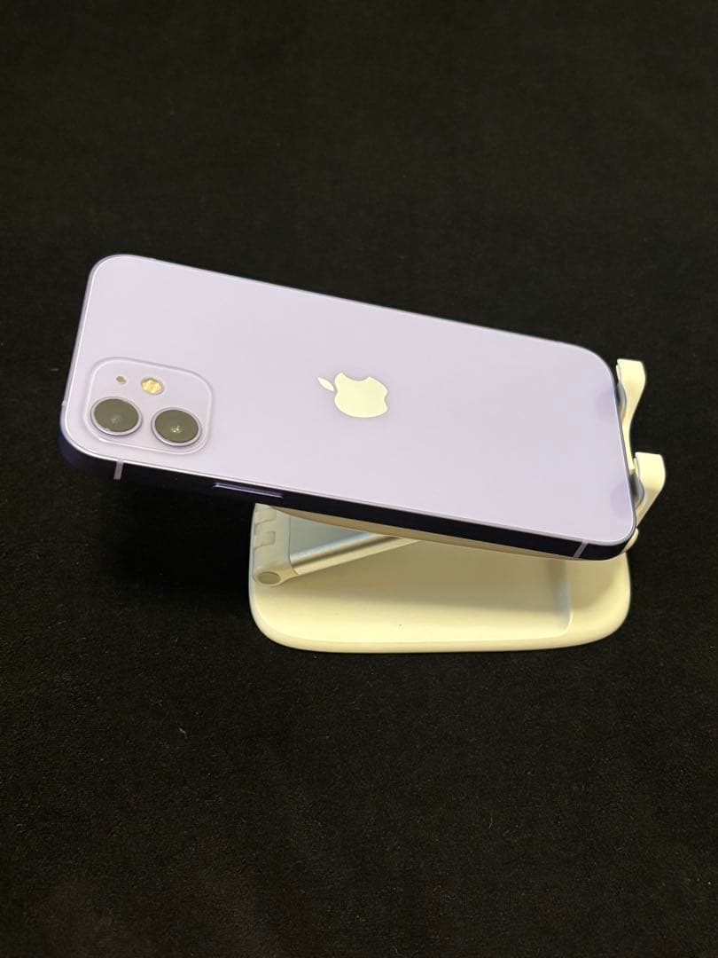 【美品】Apple iPhone 12 64GB ラベンダー SIMフリー