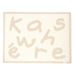 カシウェア　ロゴ入り2025年限定バージョン　ハーフブランケット