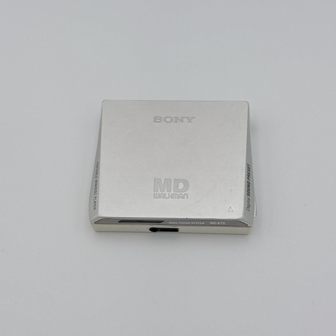 【美品】SONY MD WALKMAN MZ-E75 ポータブルプレーヤー