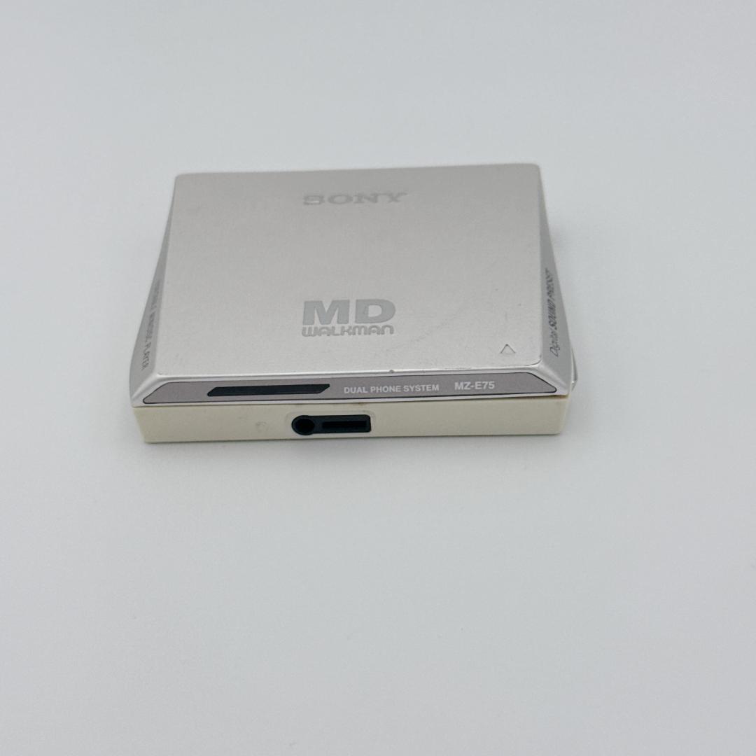 【美品】SONY MD WALKMAN MZ-E75 ポータブルプレーヤー