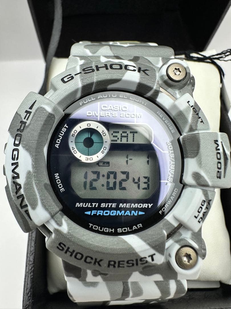 新品未使用　G-SHOCK GW-200CF-7JF カモ