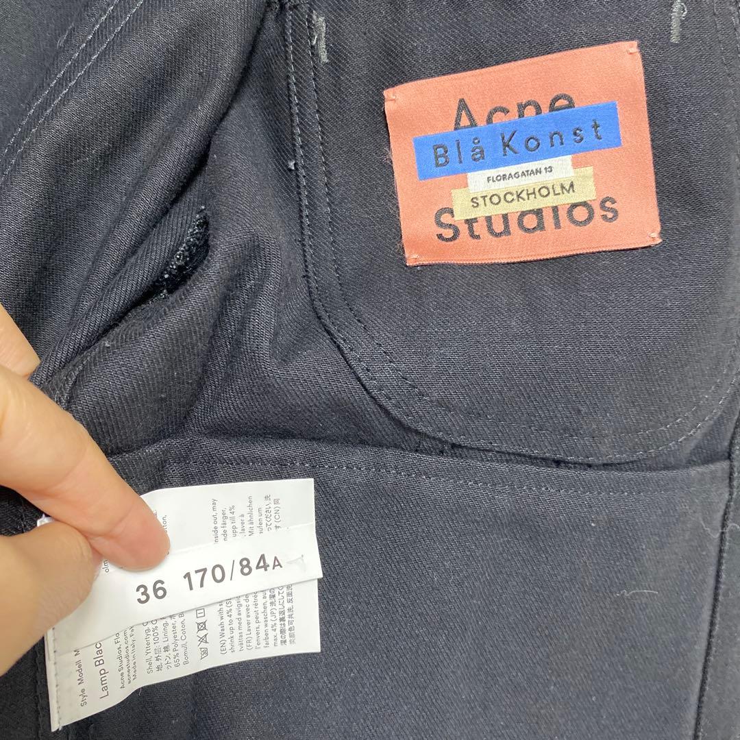 nyao0709　美品Acne Studios ブラック　デニムジャケット