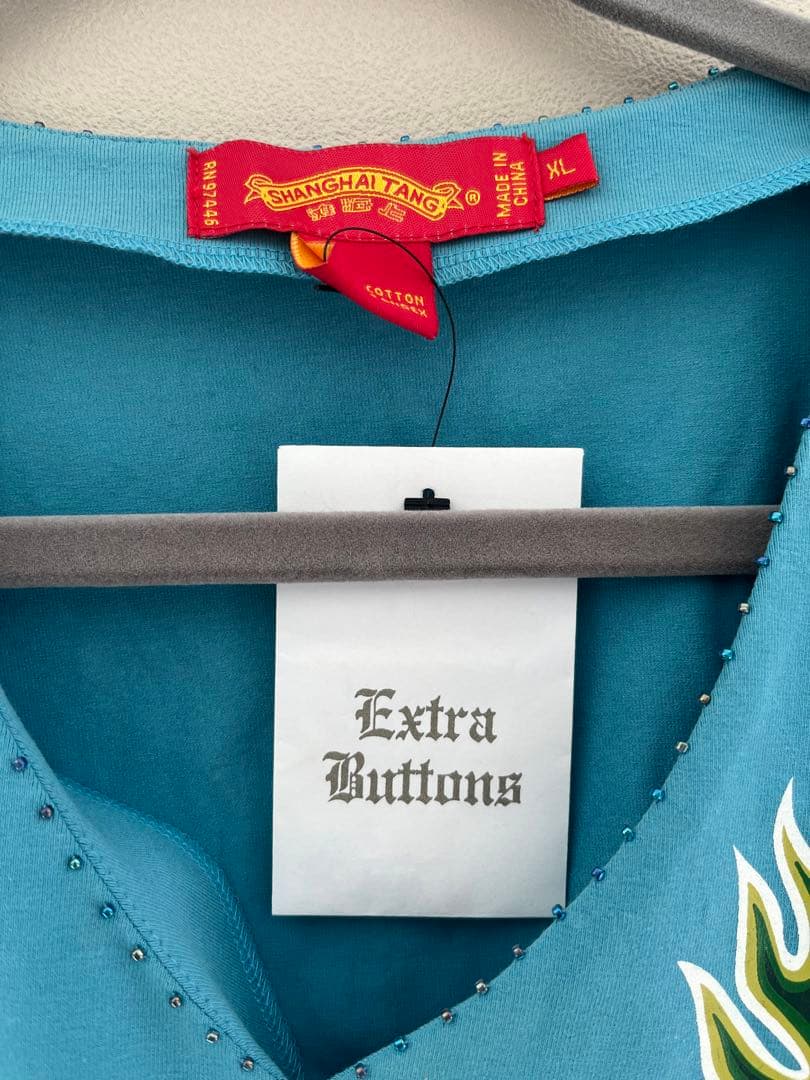 ま*る様 【新品/未着用/激レア】XL シャンハイタン 上海灘 ドラゴン 龍 T