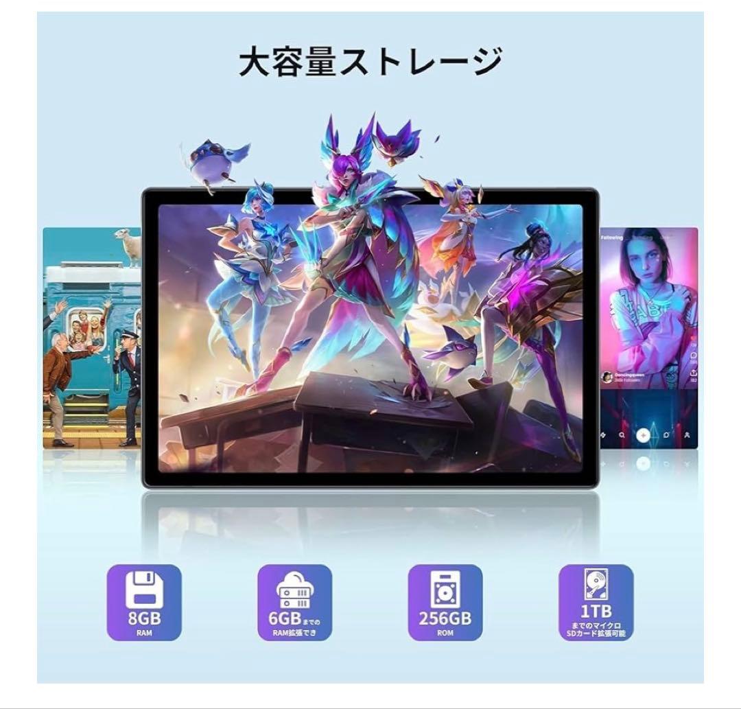BlackviewTab15 Proタブレット14GB+256GB+1TB拡張