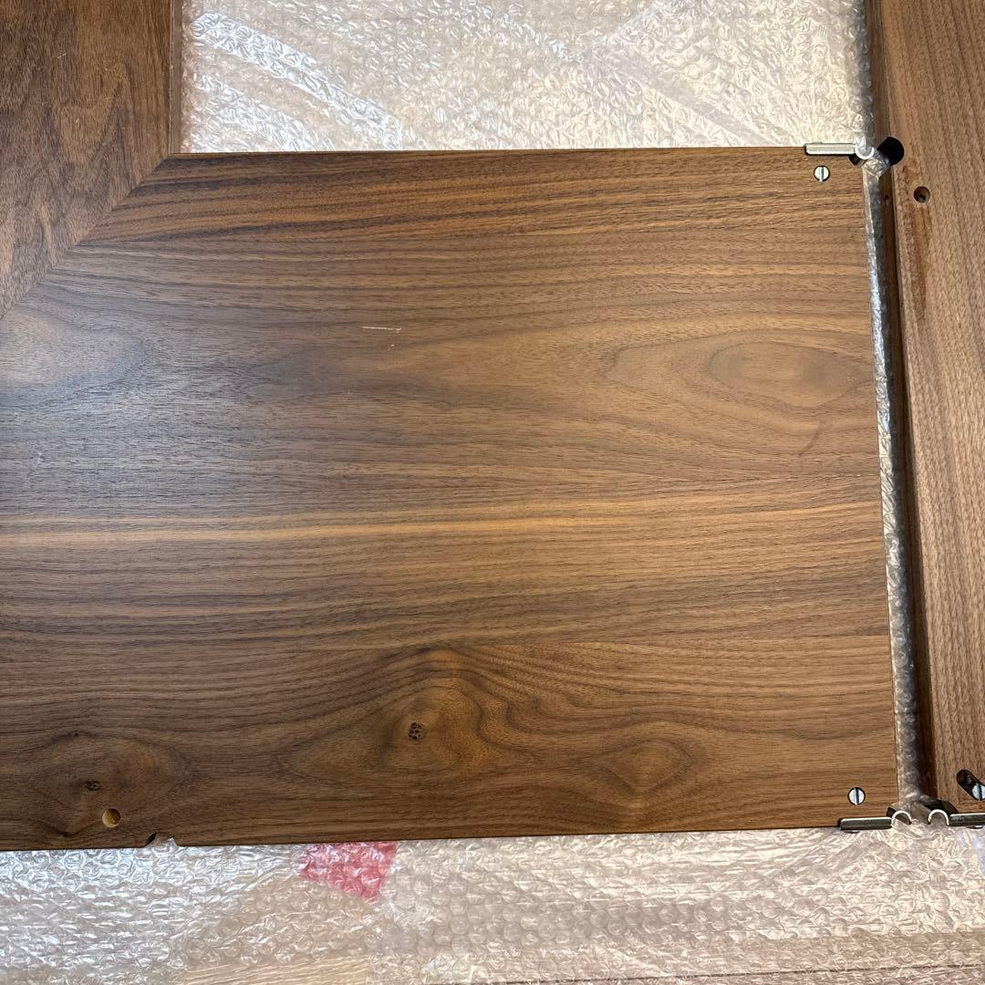 無印良品ステンレスユニットシェルフ・追加棚・コーナータイプ／WN材 幅８４ｃｍ