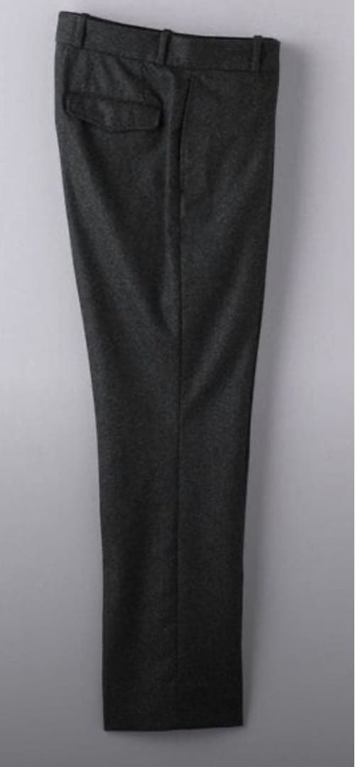 UNITED ARROWS パンツ ライトメルトン モダンストレート