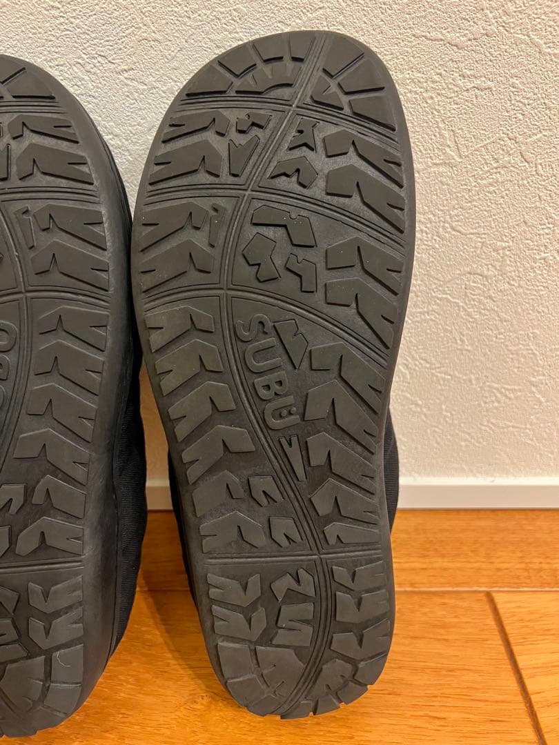 SUBU x MASU STUDS SANDAL BLACK スブ サンダル 冬