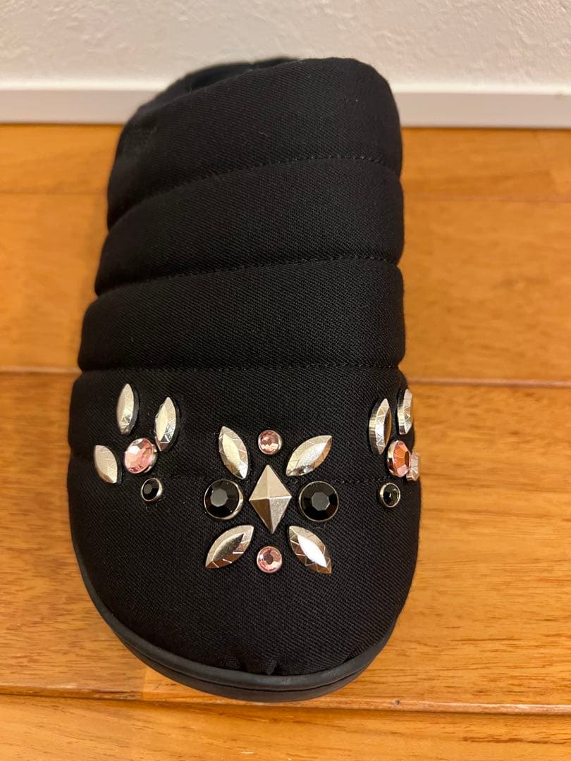 SUBU x MASU STUDS SANDAL BLACK スブ サンダル 冬