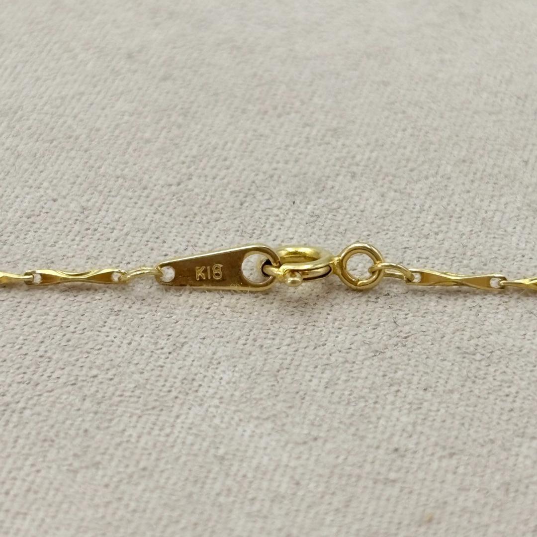 ⭐ 極美品 K18 ゴールド ネックレス 2.1g