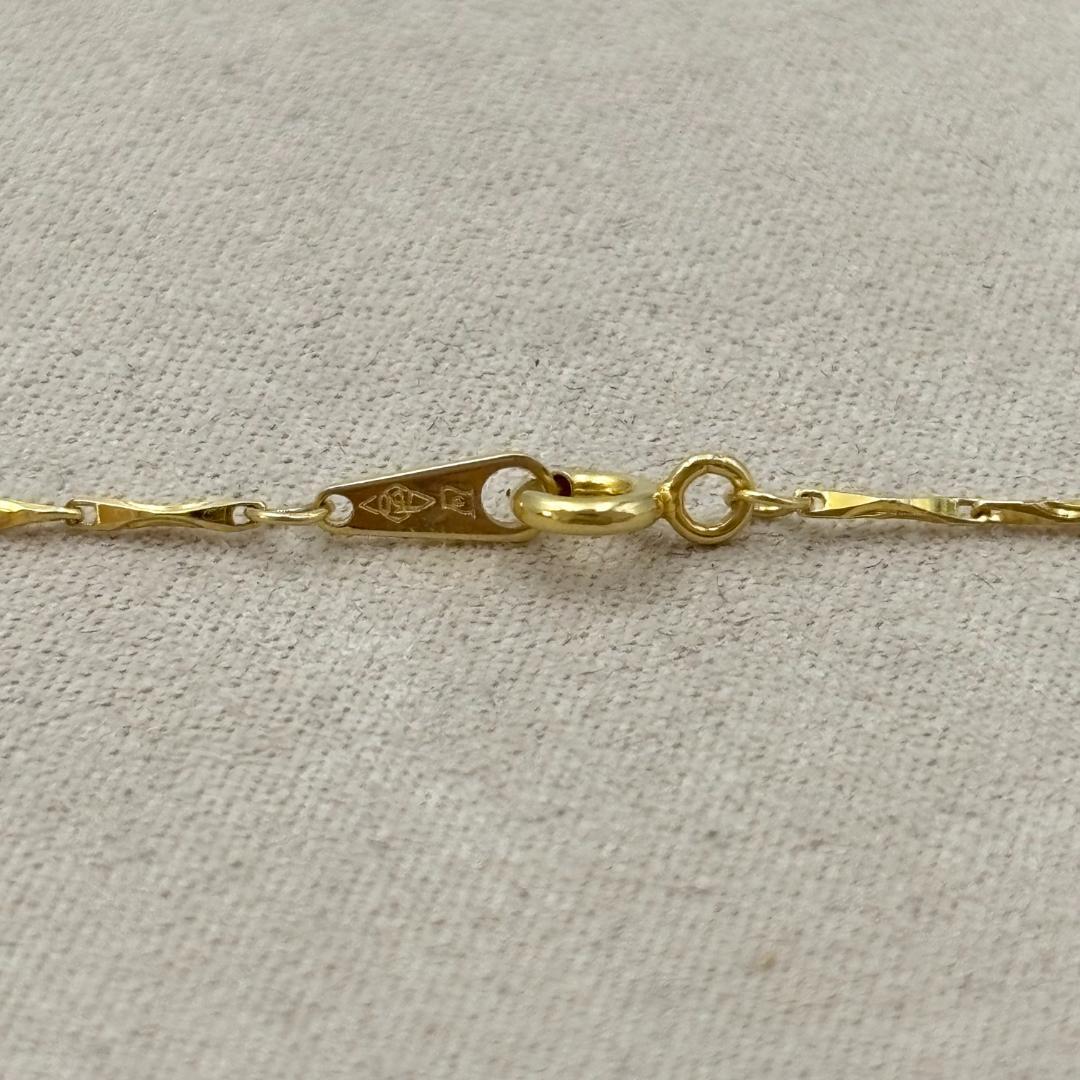 ⭐ 極美品 K18 ゴールド ネックレス 2.1g