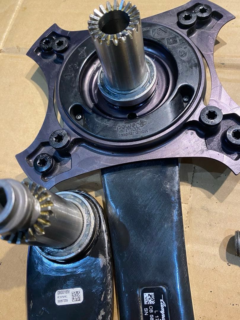 Power2max カンパニョーロ クランク170mm Super Record