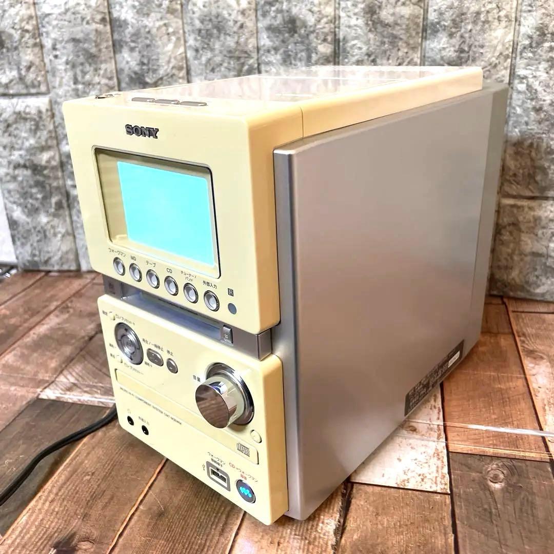 #894 SONY MD搭載オールインワンコンポ CMT-M35WM