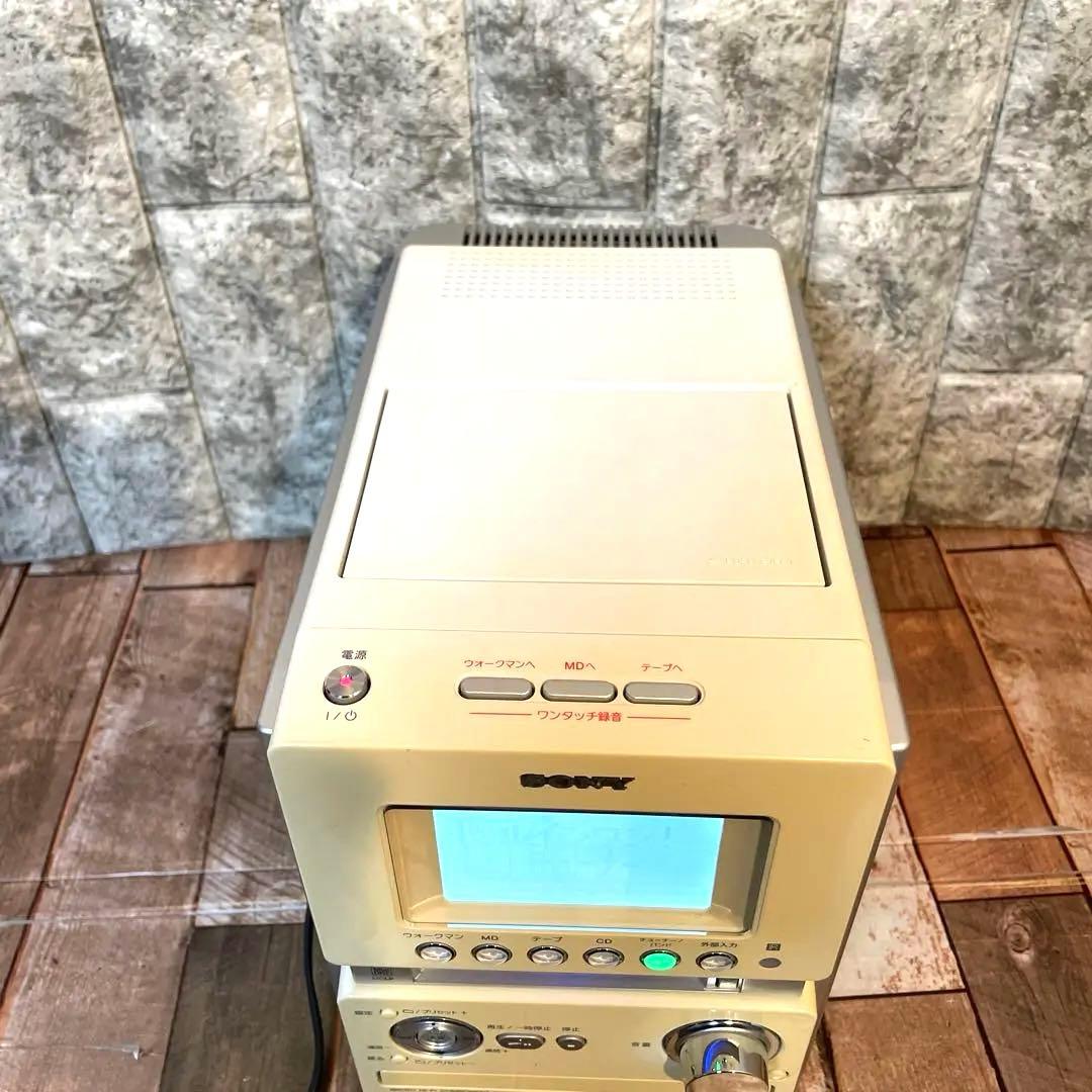 #894 SONY MD搭載オールインワンコンポ CMT-M35WM