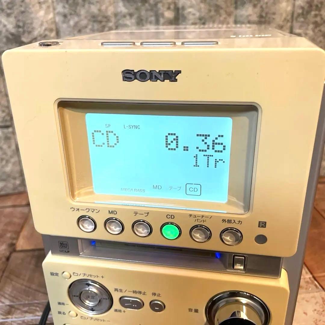 #894 SONY MD搭載オールインワンコンポ CMT-M35WM