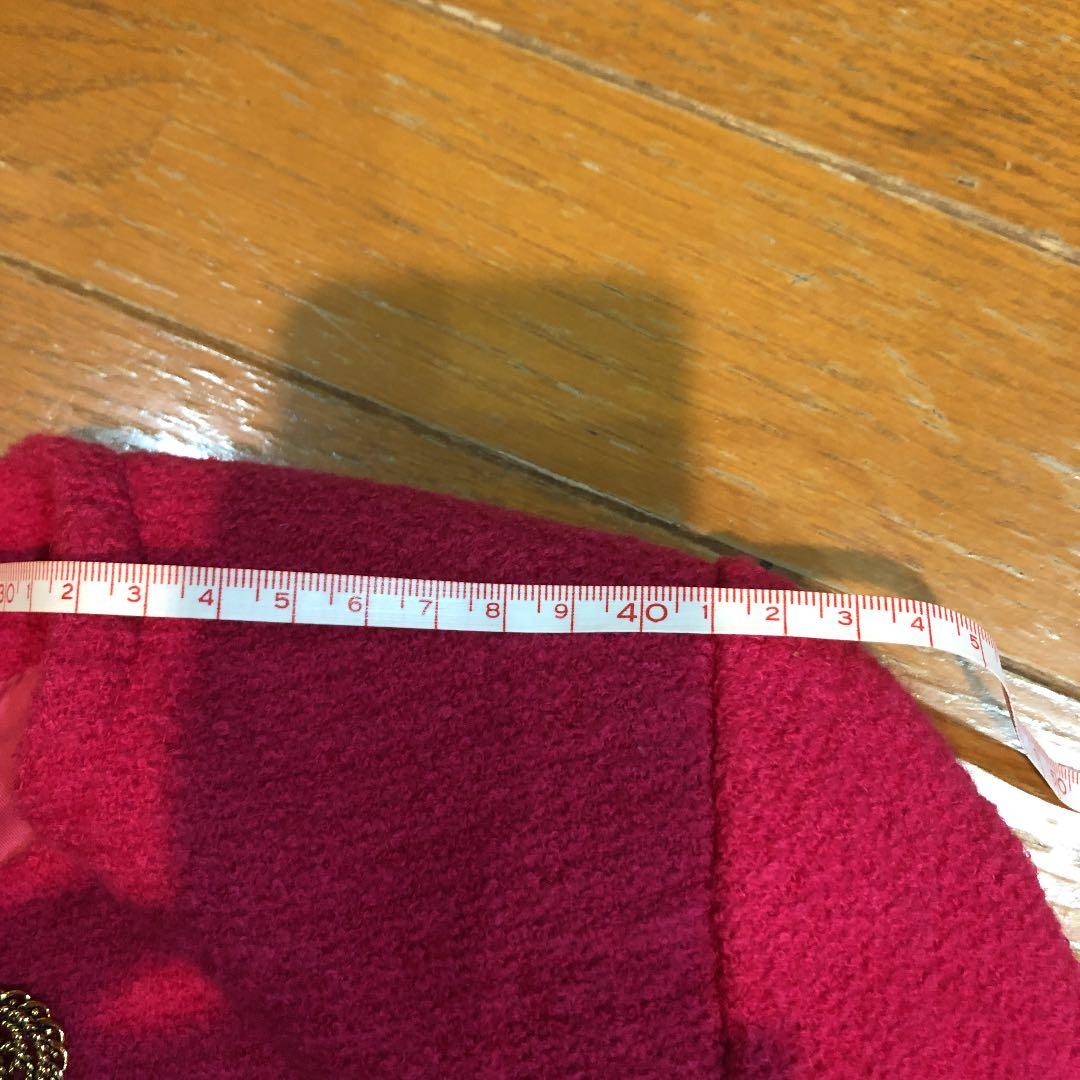 ＮICOLE ヴィヴィットピンクスーツ(ツイード風)