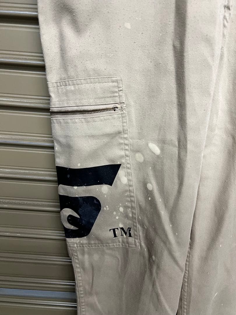 Snap-on ベージュ つなぎ　M