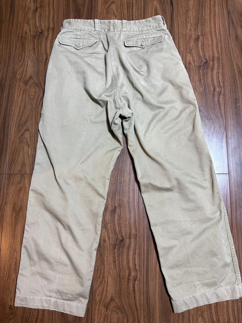 1950年代　フランス軍チノ トラウザーズ　M52