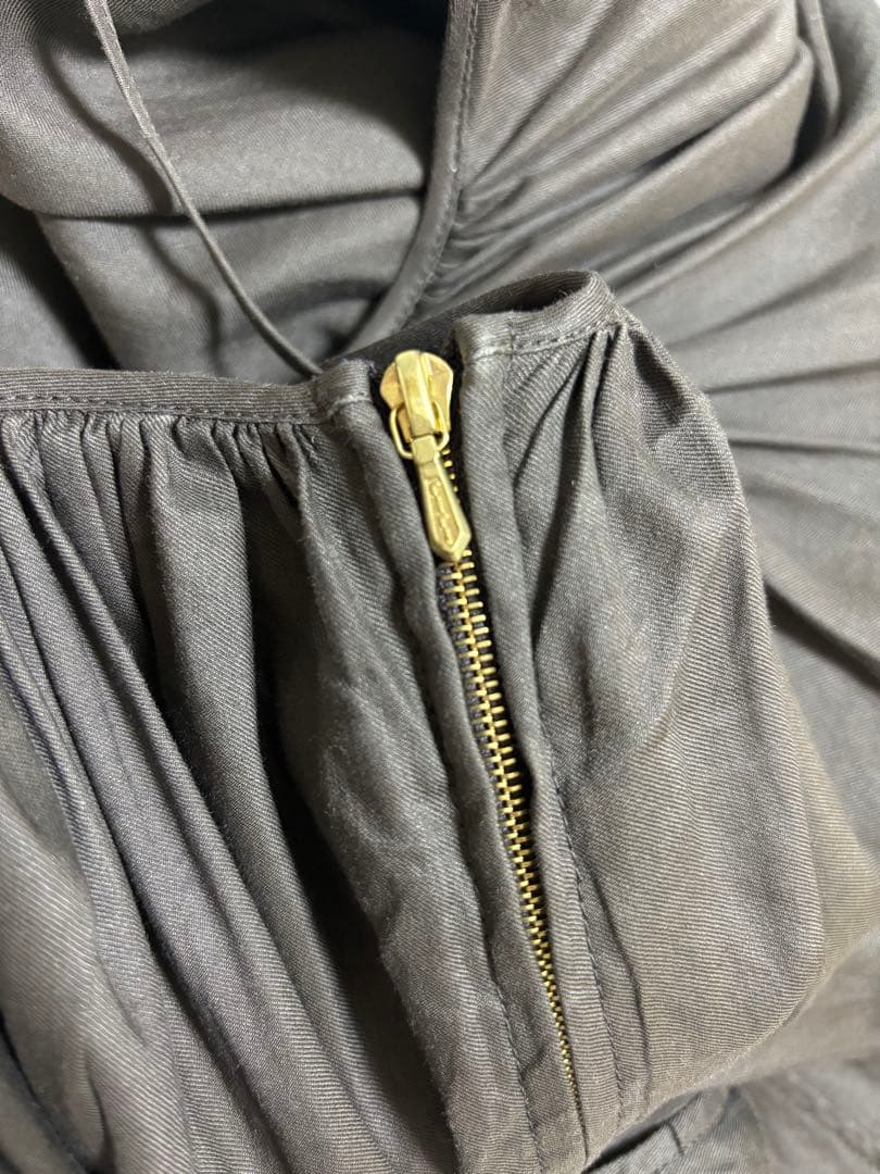 【BLAMINK】ブラウンワンピースドレス