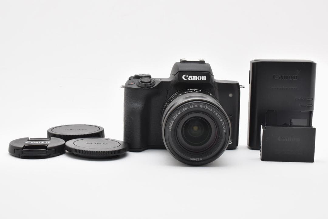 Canon EOS Kiss M18-55mm IS STM レンズセット