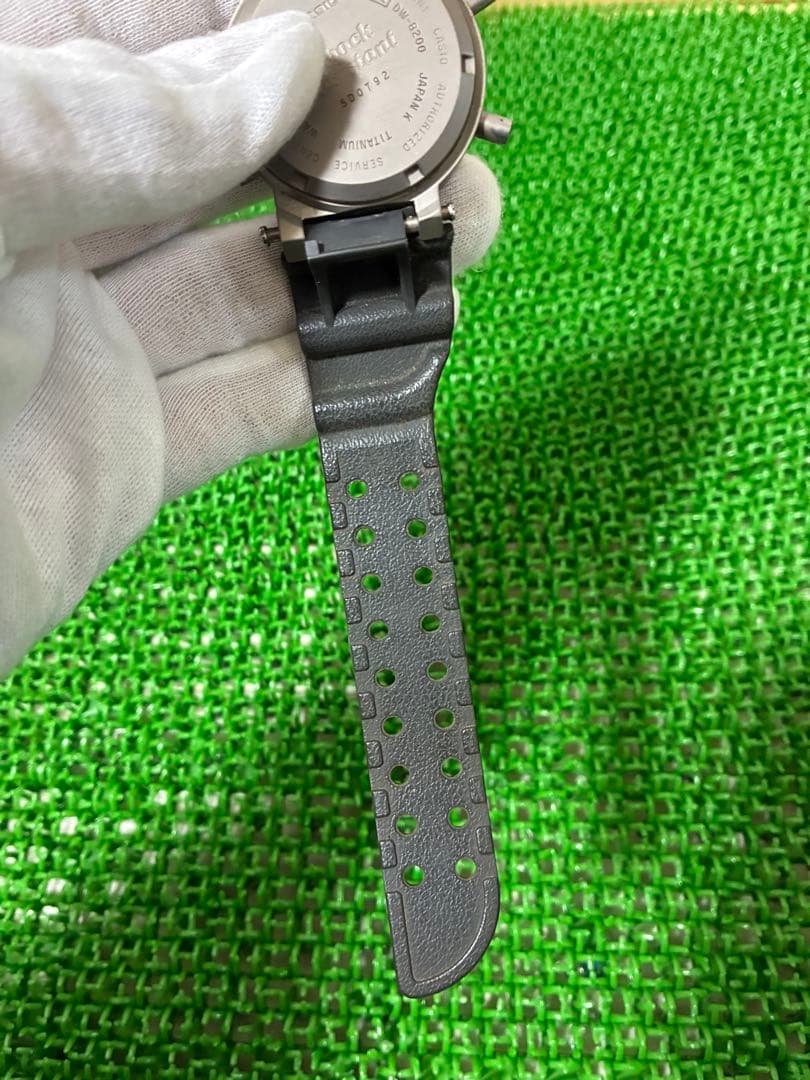 カシオ CASIO G-SHOCK DW-8200 電池切れ