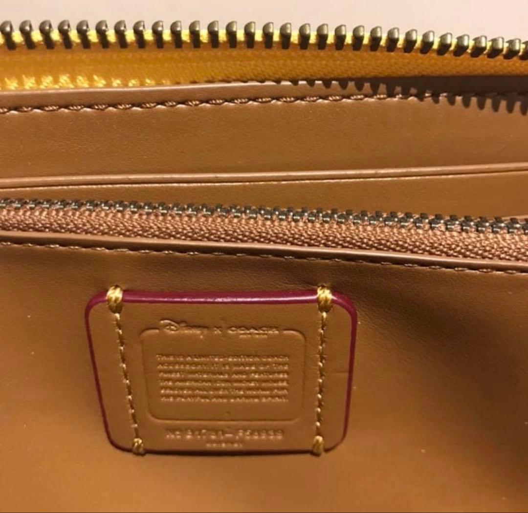 COACH コーチ ディズニー ミッキー 長財布　新品