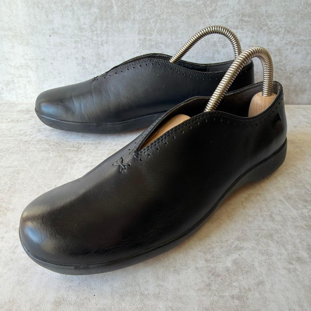 ⭐️美品⭐️CAMPER カンペール スパイラル コメット 35 Vカット フラット