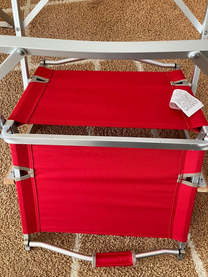 Coleman コールマンコンパクトフォールディングチェア イエロー　レッド