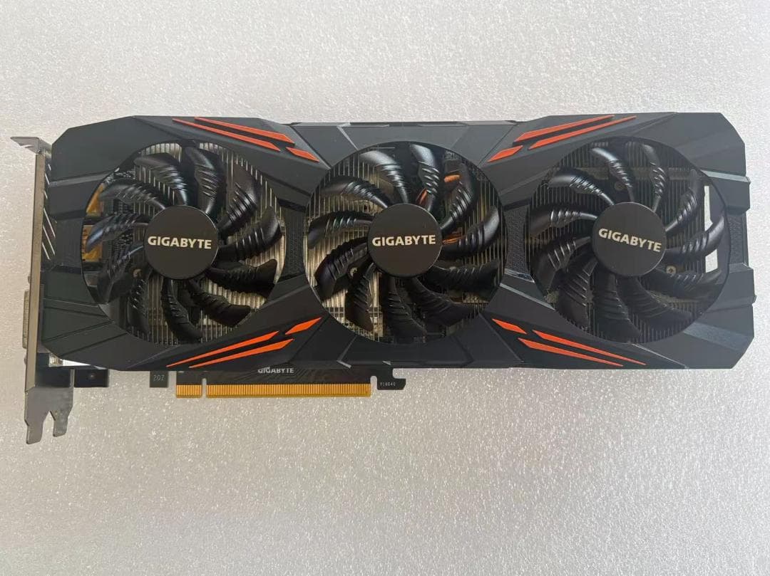 NVIDIA Geforce GTX1080 ビデオカード 8 GB 美品