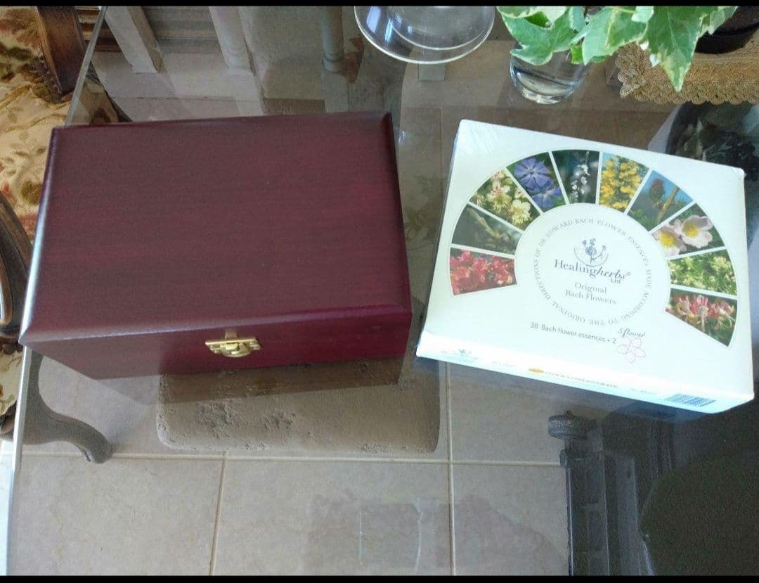 【オマケ付き】フラワーエッセンス40本フルセットと専用木箱♪ヒーリングハーブス社
