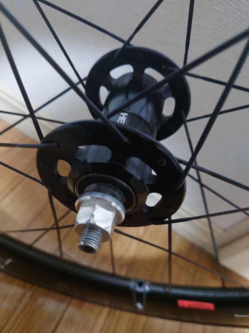 HED JET 9 Plus Track Black　フロントホイール