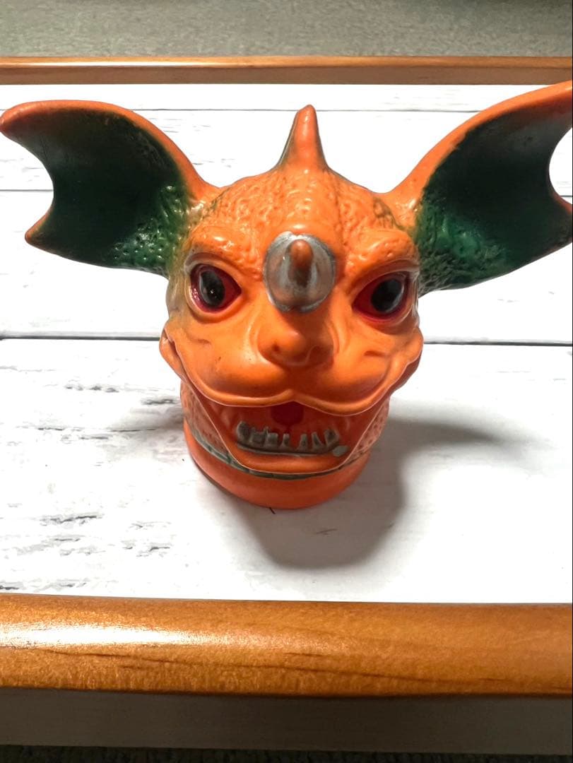 ピ*ん様 頭部のみ　昭和レトロ バラゴンソフビ ブルマァク