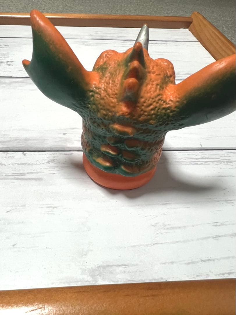 ピ*ん様 頭部のみ　昭和レトロ バラゴンソフビ ブルマァク