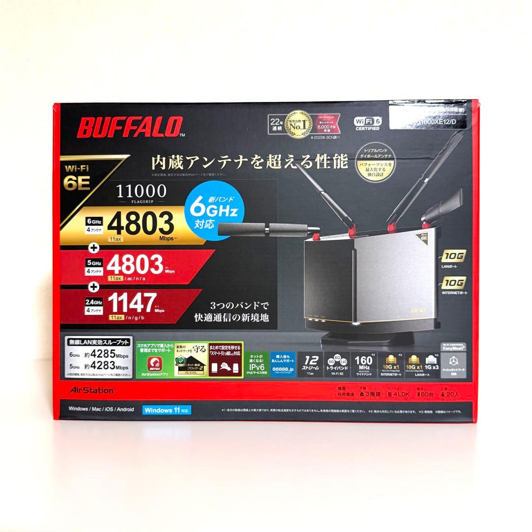 バッファロー WiFiルーター WXR-11000XE12