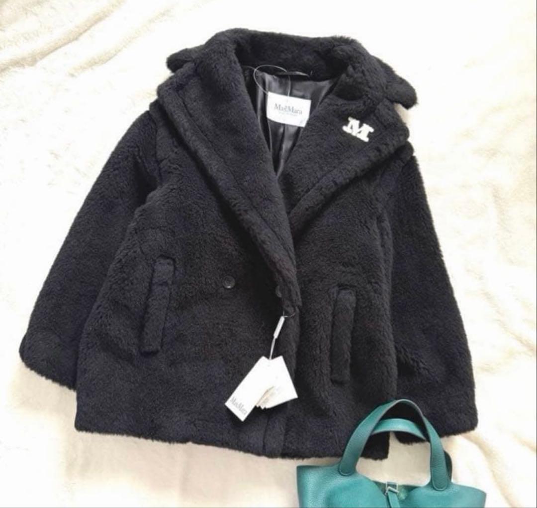 かお様　マックスマーラ　Fuxia フクシア　テディベアショートコート