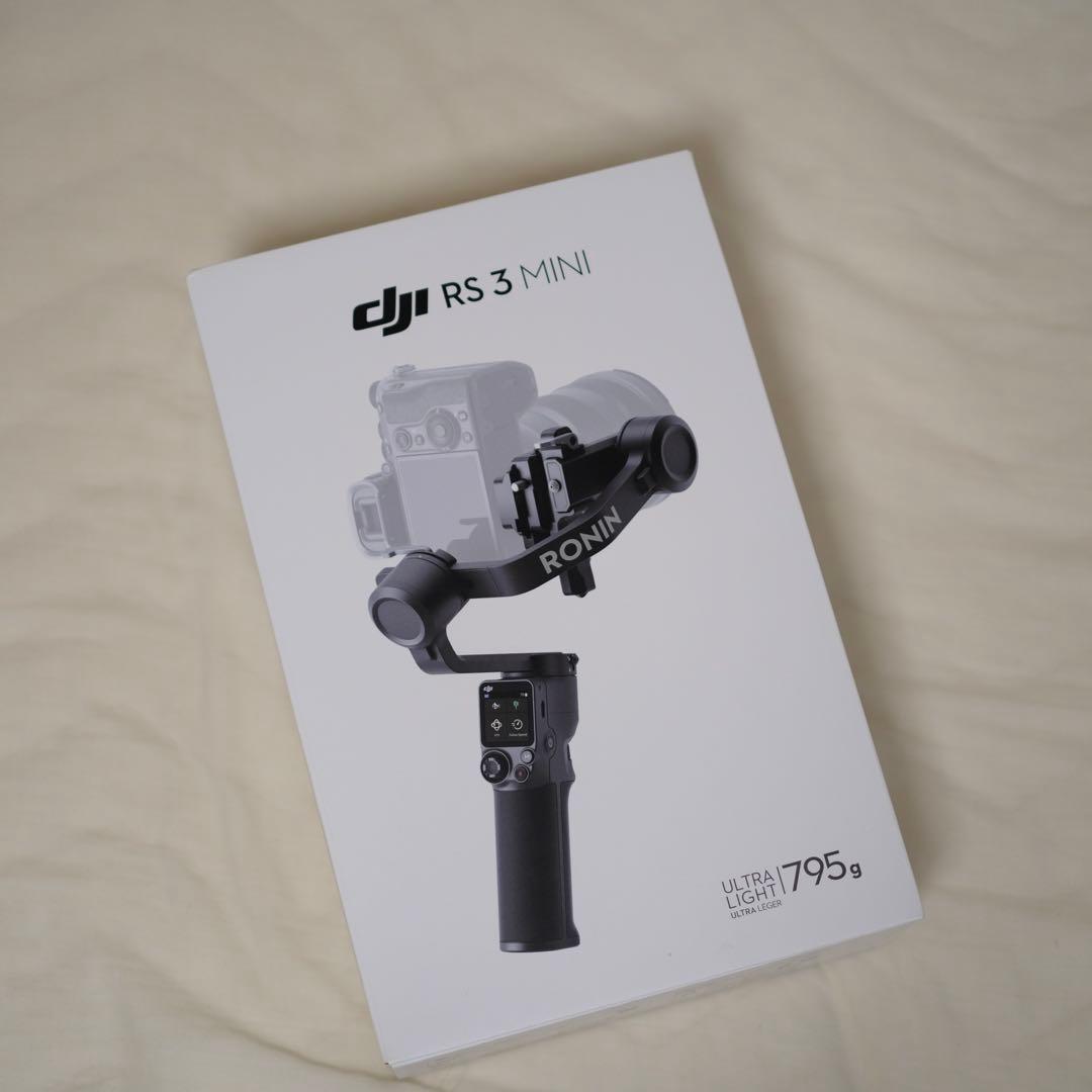値下げ可◎DJI RS 3 mini カメラインスタビライザー ジンバル