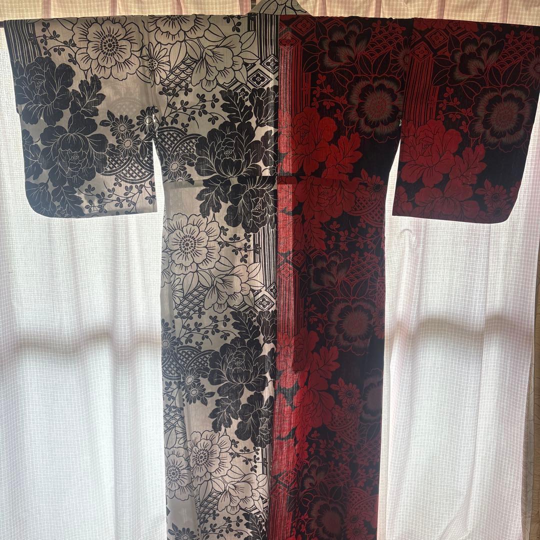 片身替わりの浴衣　クリーニング済み　舞台しにつか　刀ステ士伝　花火大会などに!