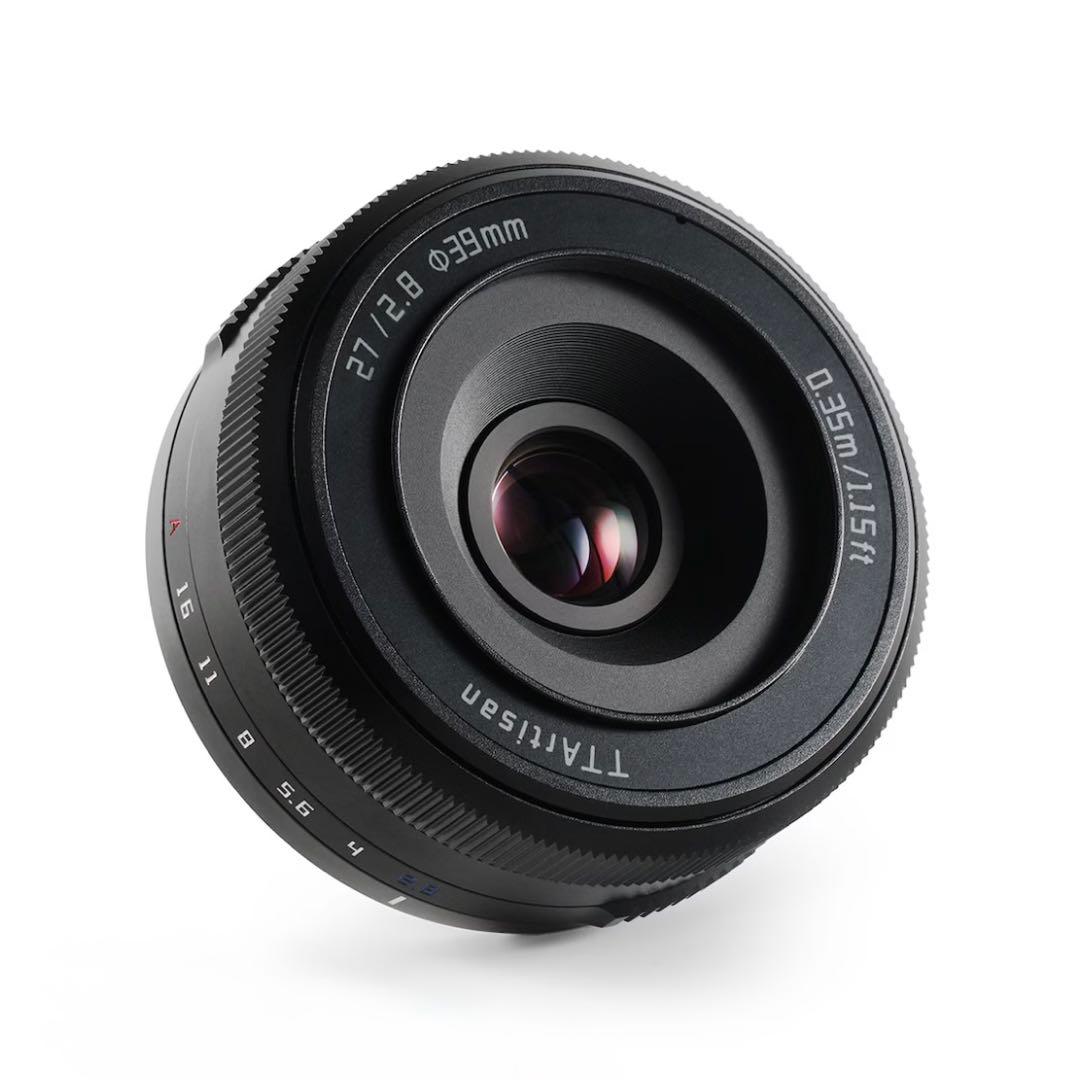 銘匠光学 TTArtisan AF 27mm F2.8 ブラック