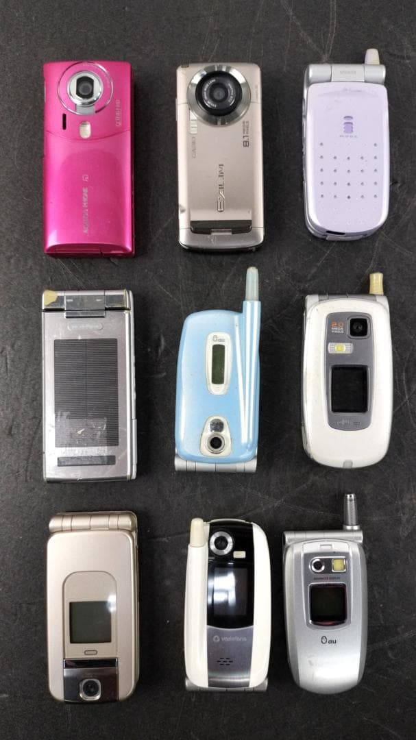 ジャンク品 ガラケー 68台 約7kg セット まとめ