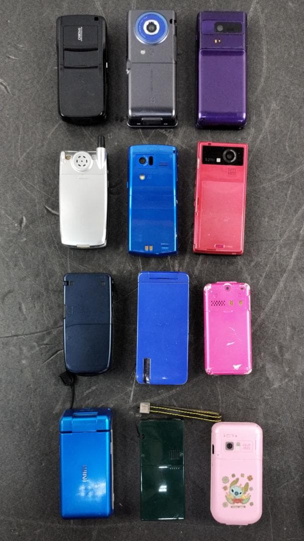 ジャンク品 ガラケー 68台 約7kg セット まとめ