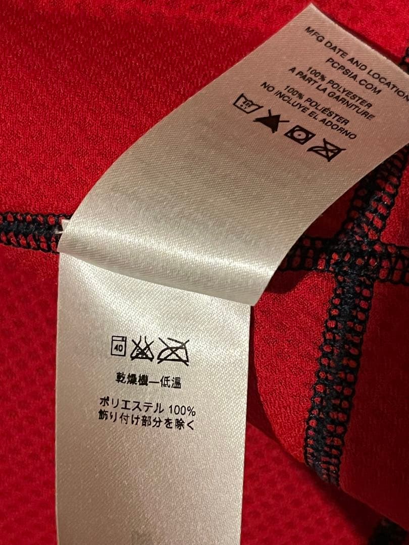 patagonia フリースベスト M ネイビー/レッド レトロX