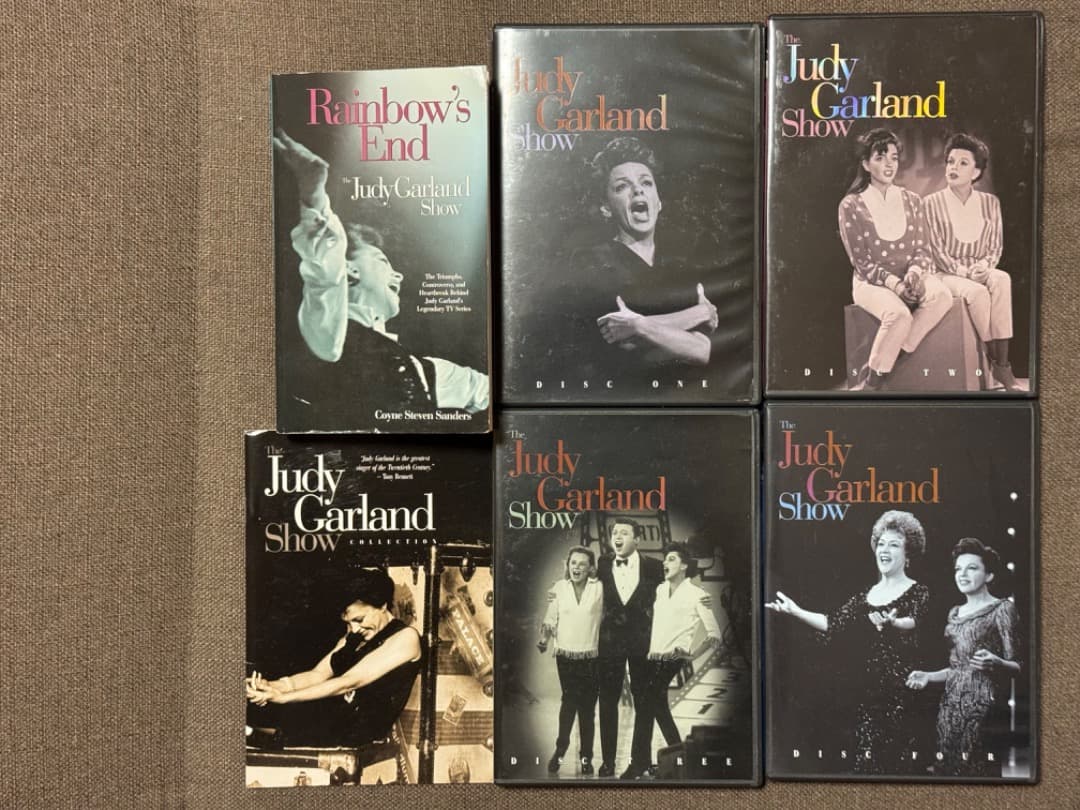 ジュディガーランドショウコレクションセットDVD4/本ジュディ・ガーランドショー
